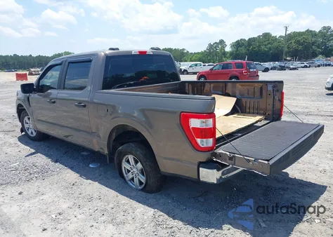 2021 Ford F-150 Xl из США, поврежденный, VIN 1FTEW1C58MFB15661